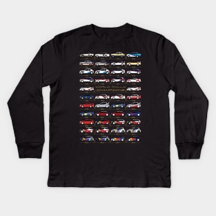 World Rally Aces Kids Long Sleeve T-Shirt